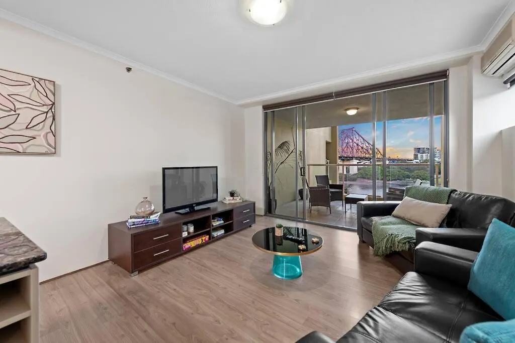 דירות בריסביין Superb 2Bed 2Bath 1Car Views Cbd